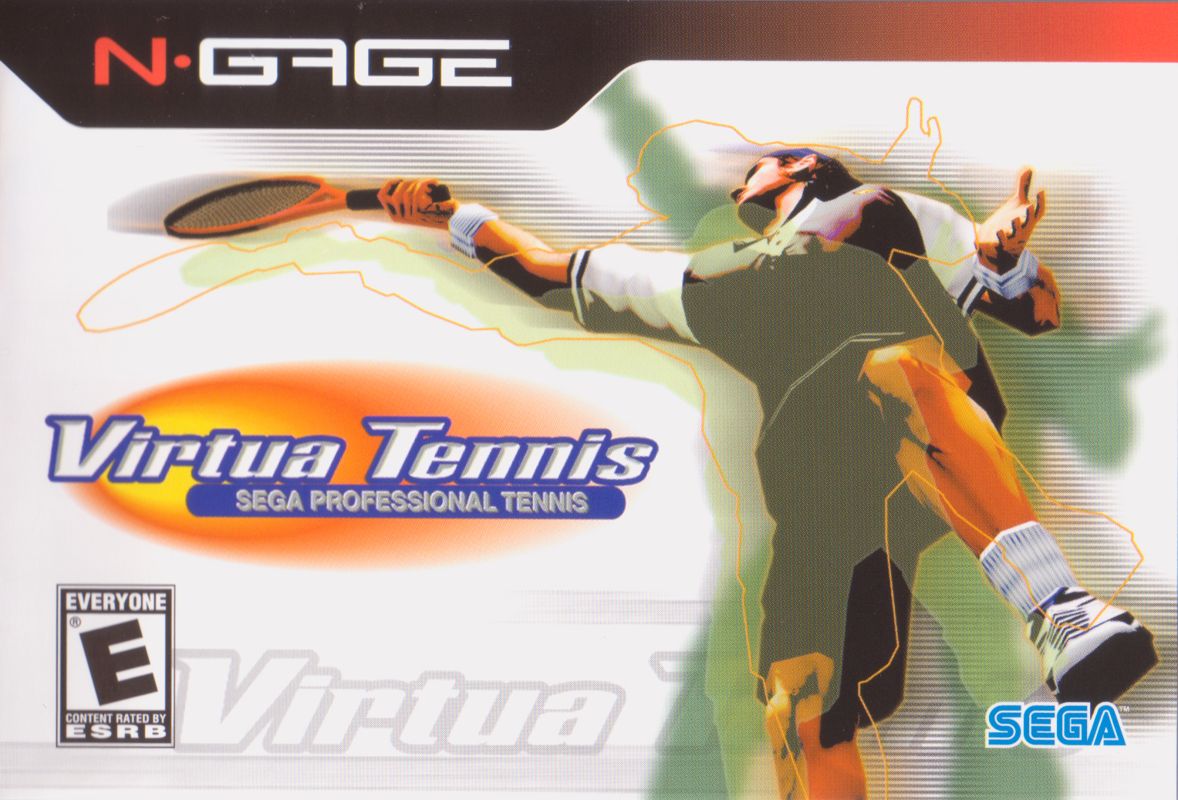 Virtua Tennis box art for N-Gage